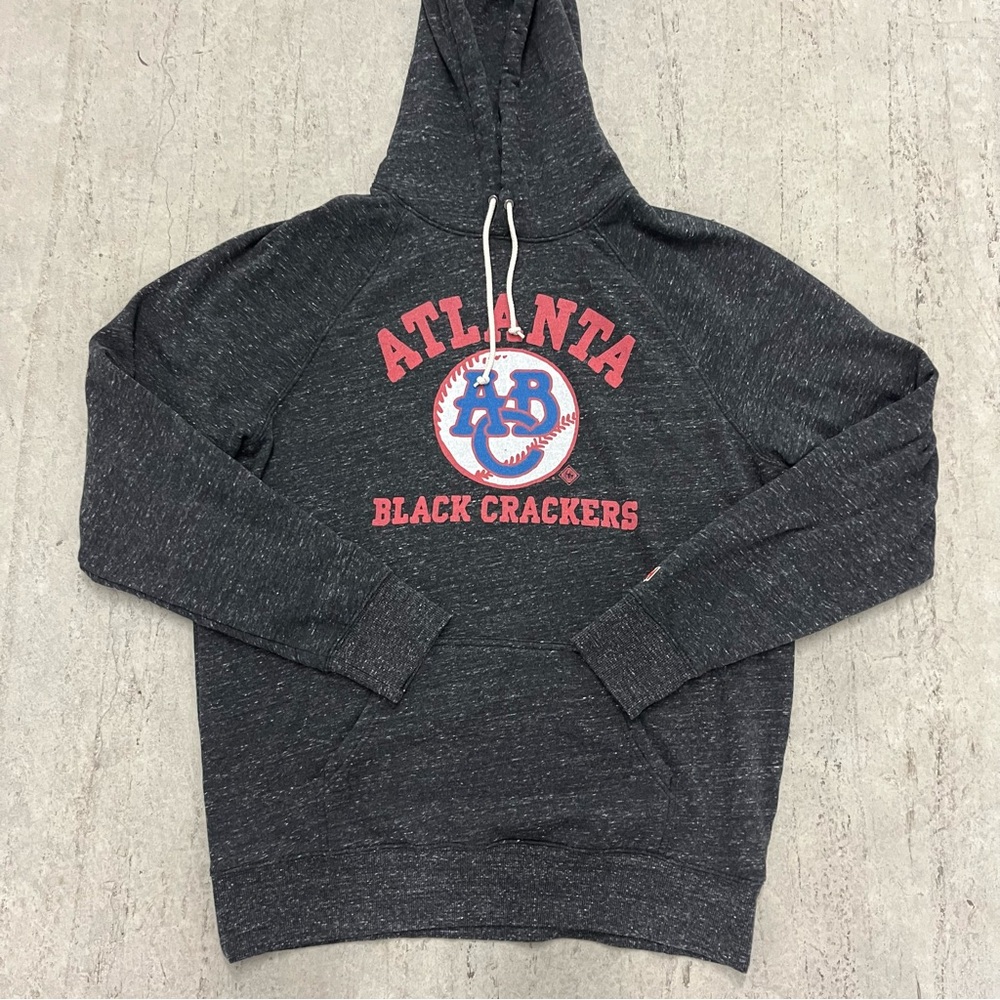 VTG Negro Baseball League Atlanta Black Crackers Sweatshirt Hoodie XL Homage